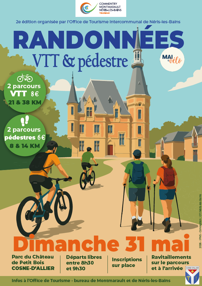 Randonnées VTT & Pédestre (Cosne d'allier)