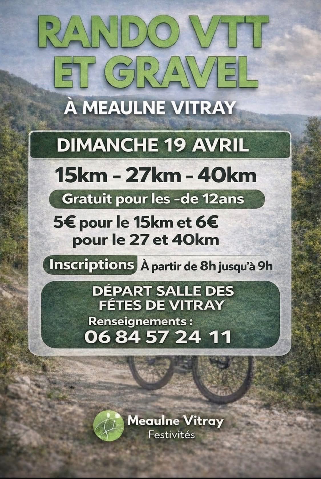 Rando VTT et Gravel (Meaulne Vitray)