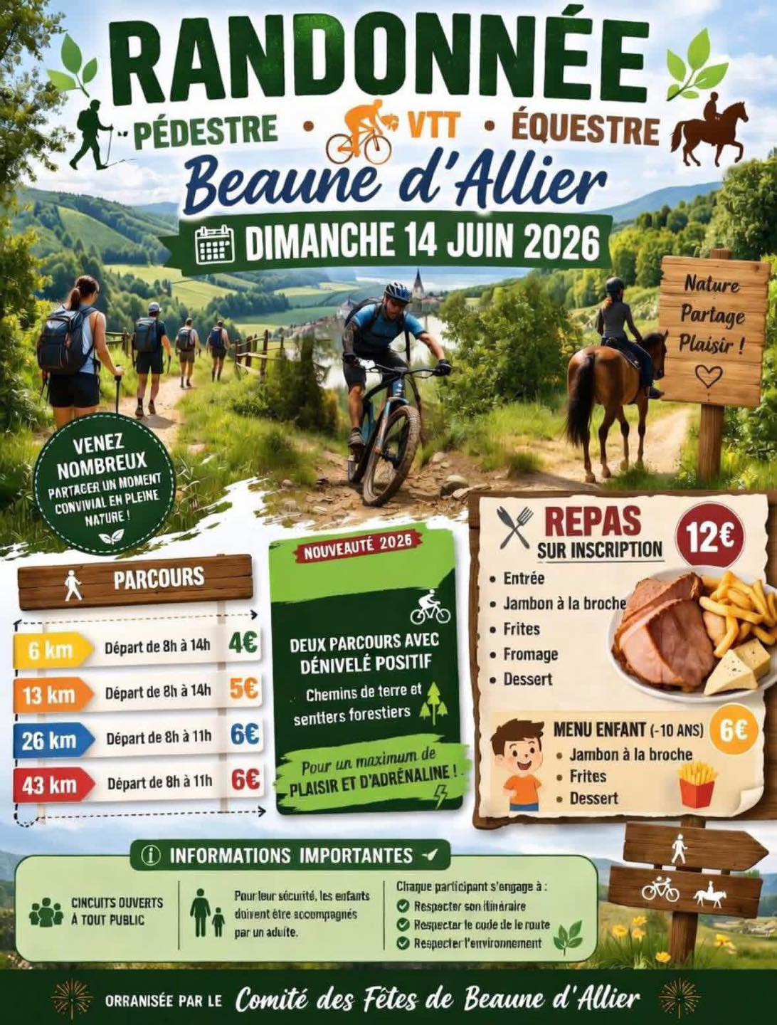 Randonnée (Beaune d'Alllier)