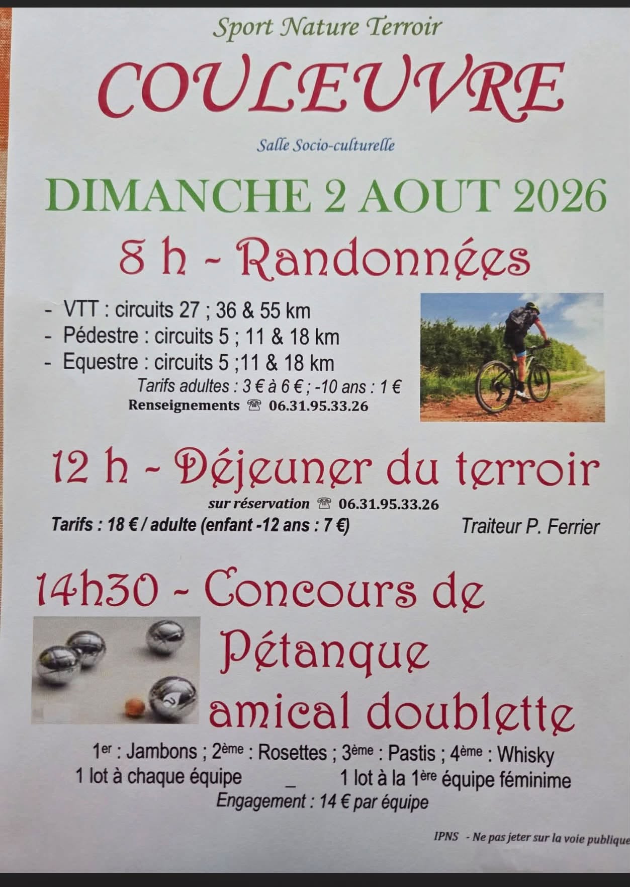 Randonnée à Couleuvre