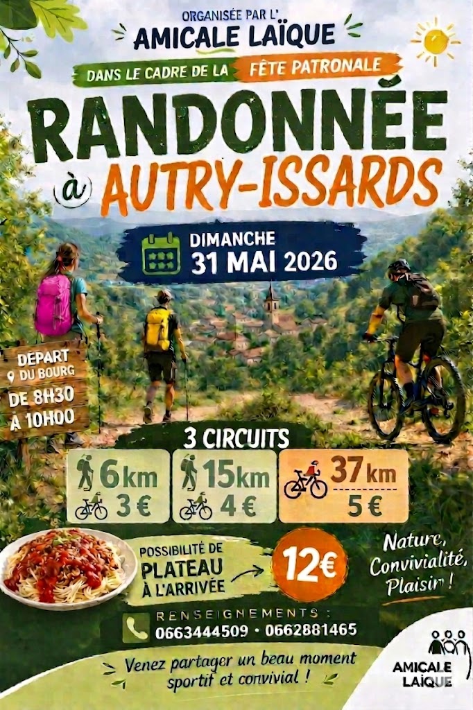 Randonnée (Autry-Issards)