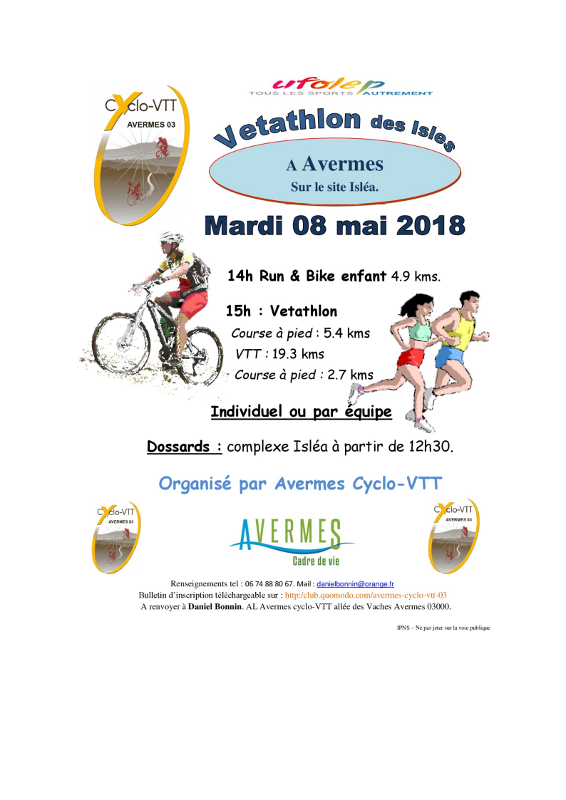 Vétathlon  Avermes
