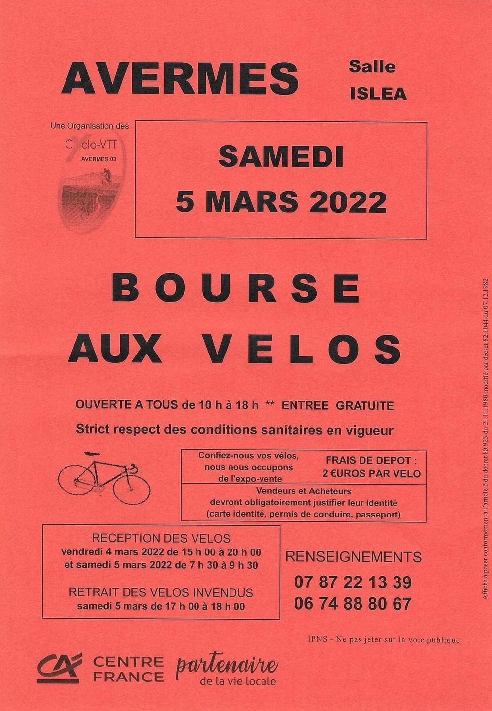 Bourse aux Vélos