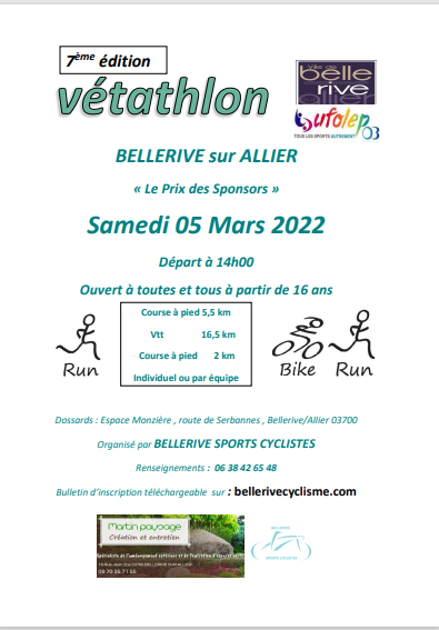 Vetathlon Bellerive sur Allier