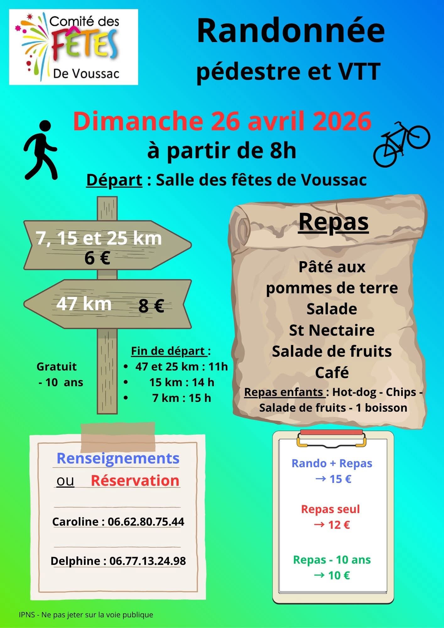 Rando vtt et pédestre (Voussac)