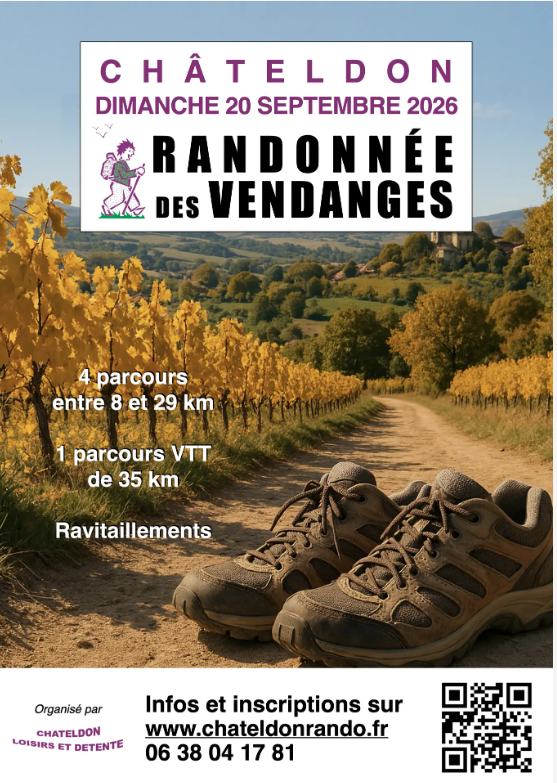 Randonnée des Vendanges (Châteldon)